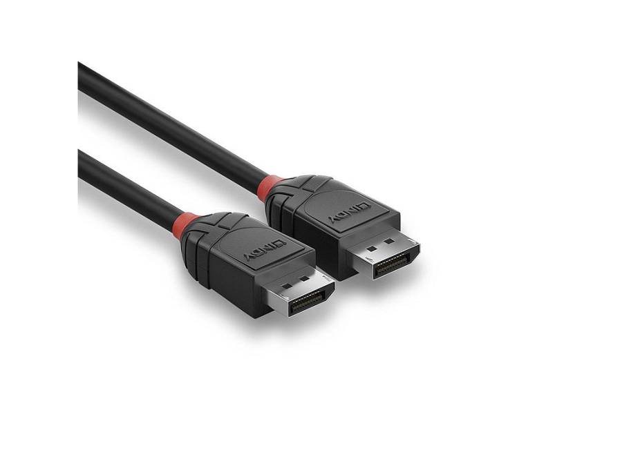 1m DisplayPort 1.2 Cable, Black Line