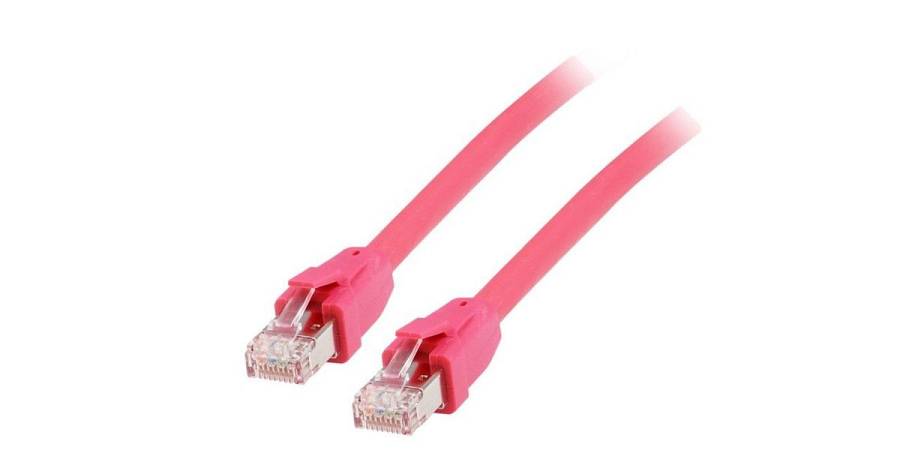 equip , Patch cable , Cat 8.1 S/FTP Patch Cable, LSOH, Red, 5.0m