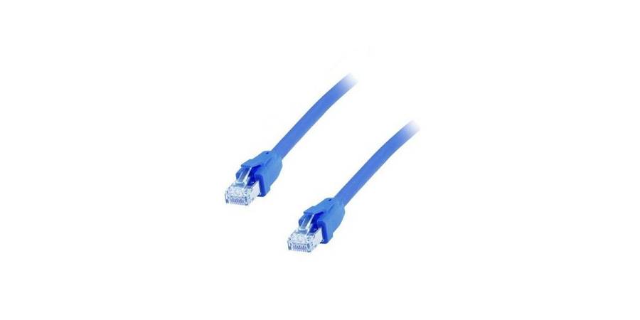 equip , Patch cable , Cat 8.1 S/FTP Patch Cable, LSOH, Blue, 3.0m