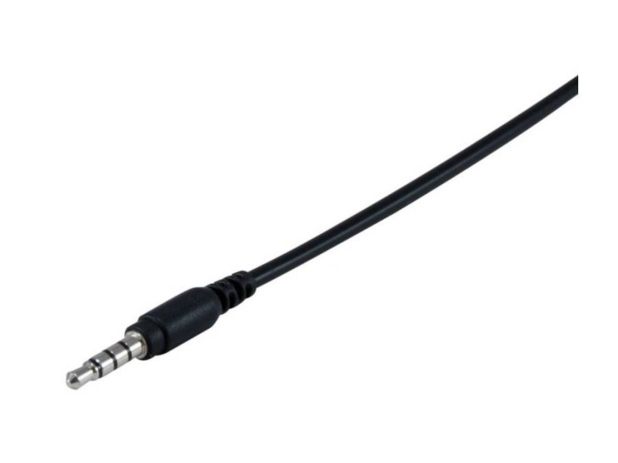 CONCEPTRONIC Headset Stereo AUX/Mikro/Bedien./Split.2.00m sw