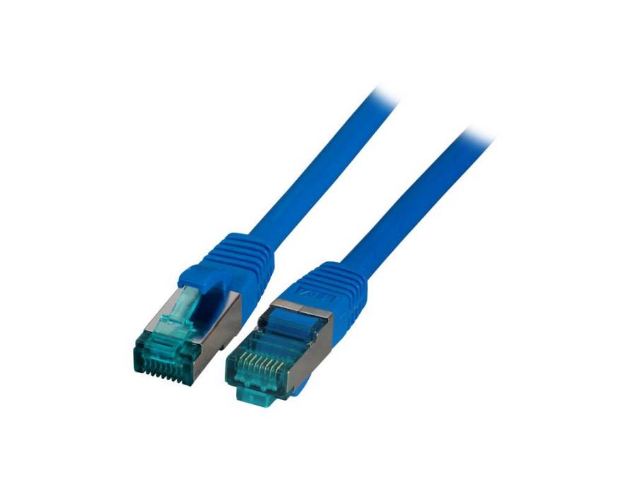 EFB RJ45 Patchkabel S/FTP, Cat.6A, LSZH, 20m, blau