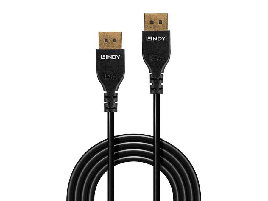 LINDY 3m Slim DisplayPort 1.4 Cable