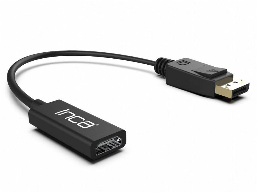 INCA Adapter IDTH-07 DisplayPort > HDMI, 4K, 0.2m retail