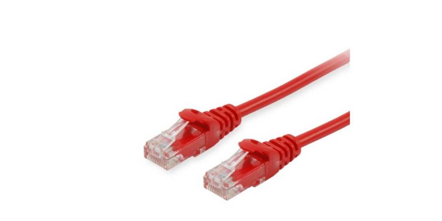 Equip Patchkabel Cat6       U/UTP 2xRJ45  0.15m     rot  PVC Polybeutel