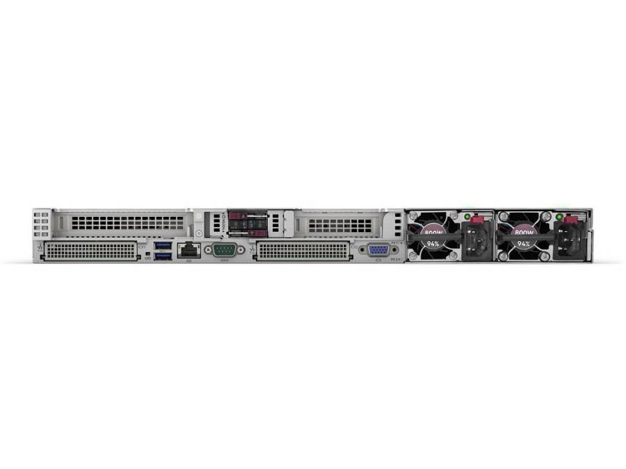 HPE ProLiant DL360 Gen11 Network Choice , Server , rack-mountable 1U , 2-way , 1 x Xeon Silver 4510 , up to 4.1 GHz , RAM 64 GB , SATA , hot-swap 2.5 bay(s) , SSD 2 x 960 GB , Gigabit Ethernet , no OS