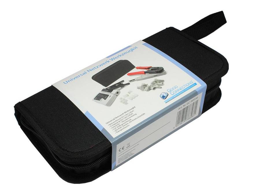 Good Connections Universal Netzwerk Werkzeug Kit 6 in 1