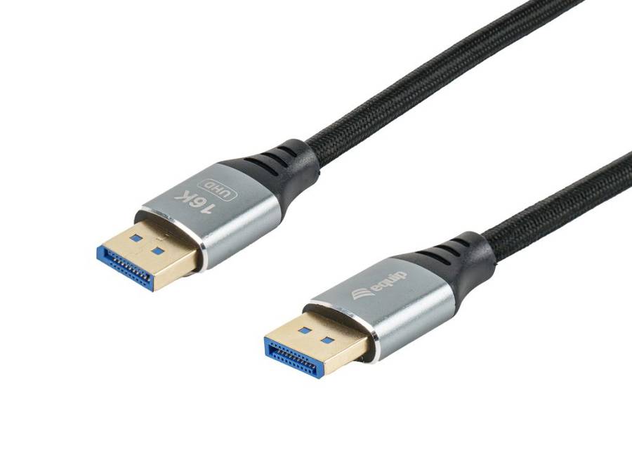 Equip DisplayPort 2.1 Premium  16K/60Hz St/St  3.00m schwarz