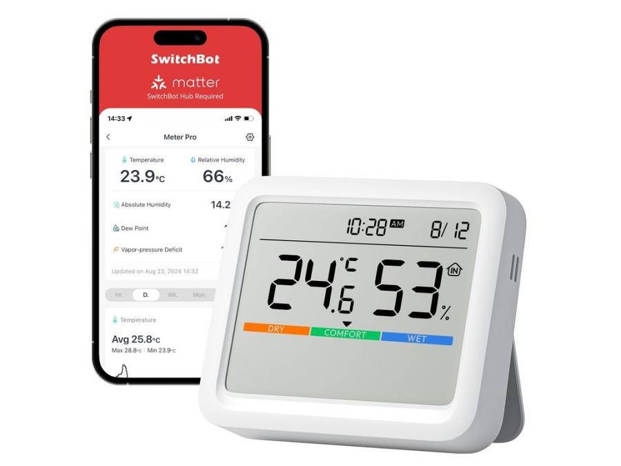 SwitchBot Meter Pro Wetterstation Thermometer Hygrometer ws