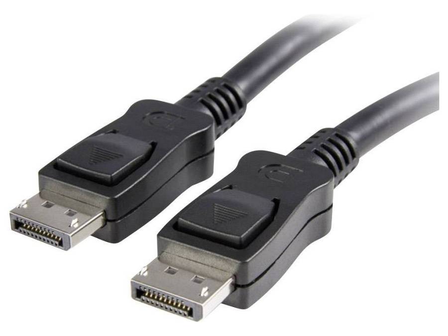 DisplayPort Monitor Cable, M/M, 3 m, Black