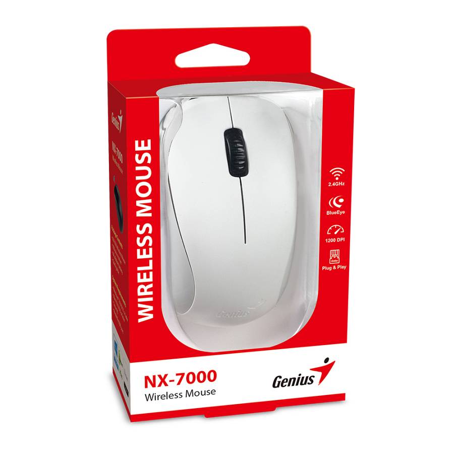Genius Mouse Wireless NX-7000 White