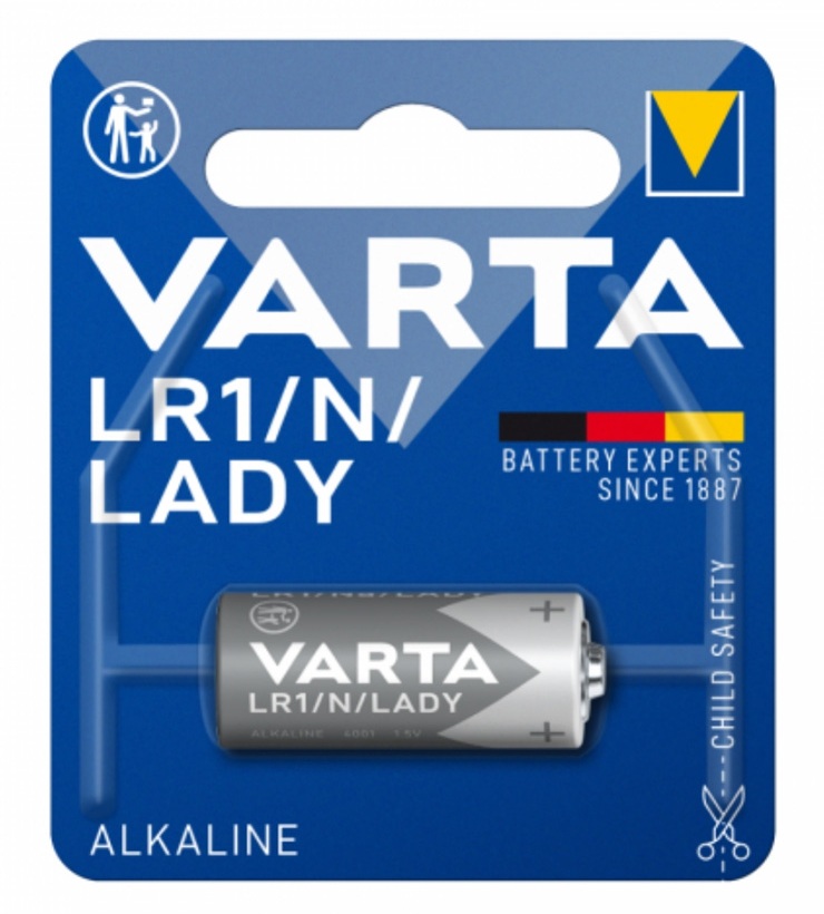 Varta Alkaline N (LR1) Battery Blister (1pc)