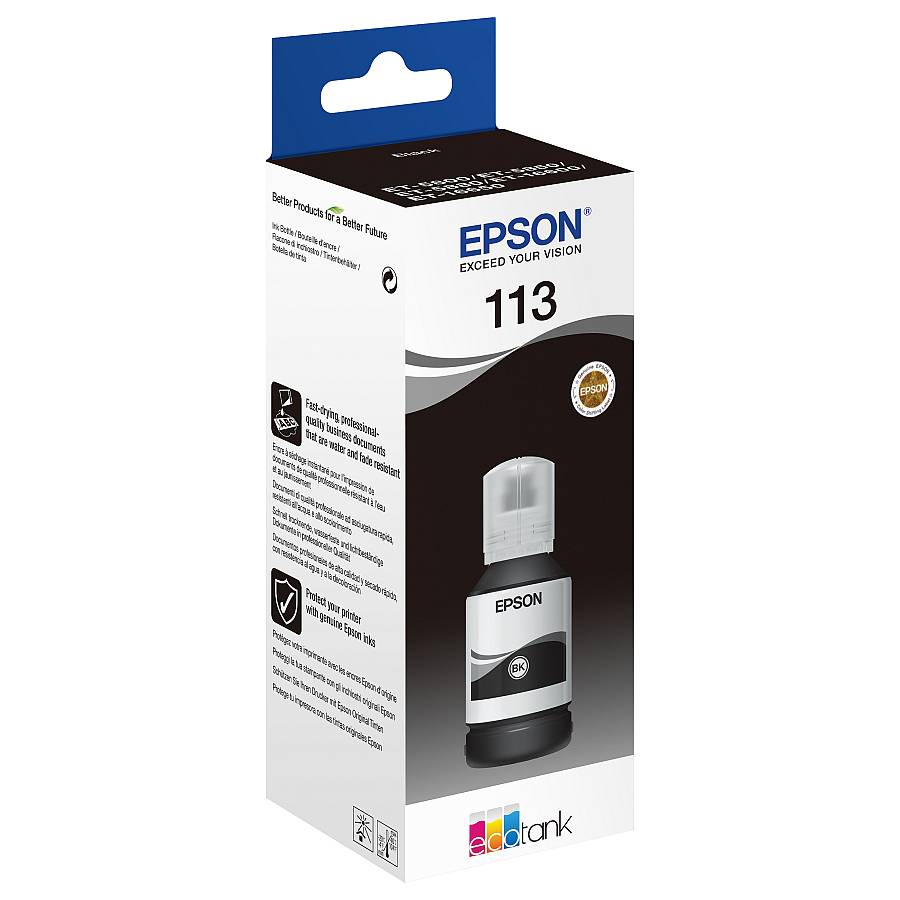 Epson Tinte 113 C13T06B140 Pigment-Schwarz