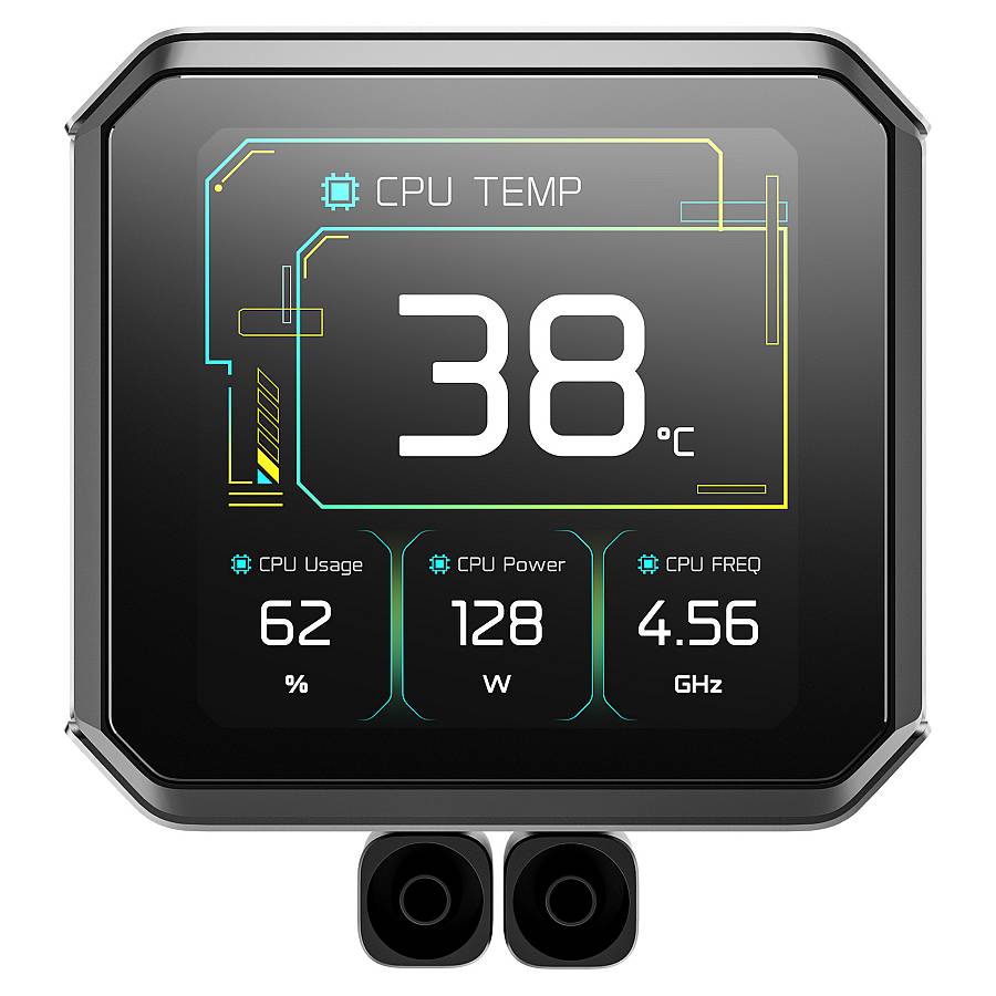 K COOLER Wasserkühlung Deepcool Spartacus 360 LCD black