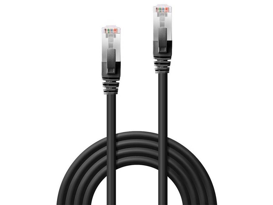 LINDY Patchkabel Cat6 SSTP / S/FTP PIMF schwarz 7.50m