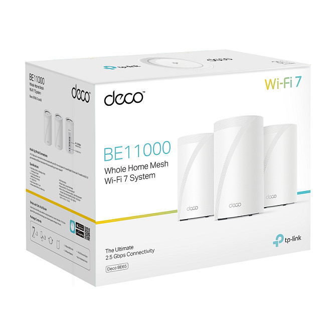 TP-Link WL-Router Mesh System Deco BE65 3erPack