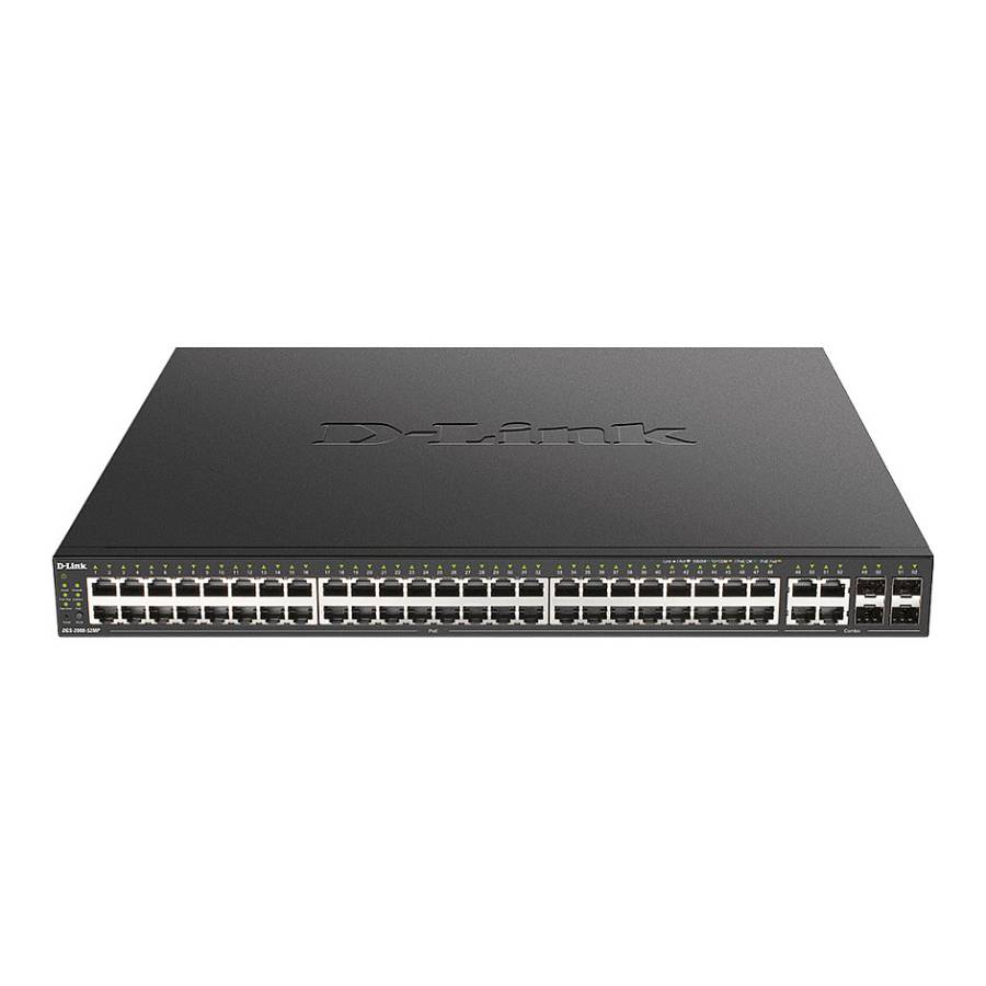 D-Link DGS-2000-52MP 52-Port Gigabit PoE Managed Switch