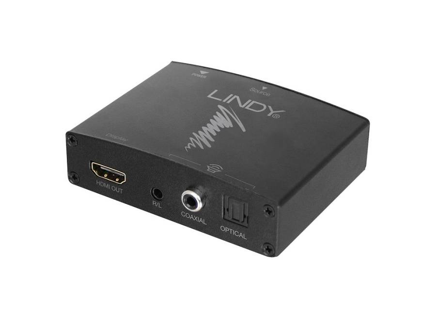 2x HDMI, 3.5mm, S/PDIF, 192 kHz, EDID, CEC, 65x88x24 mm