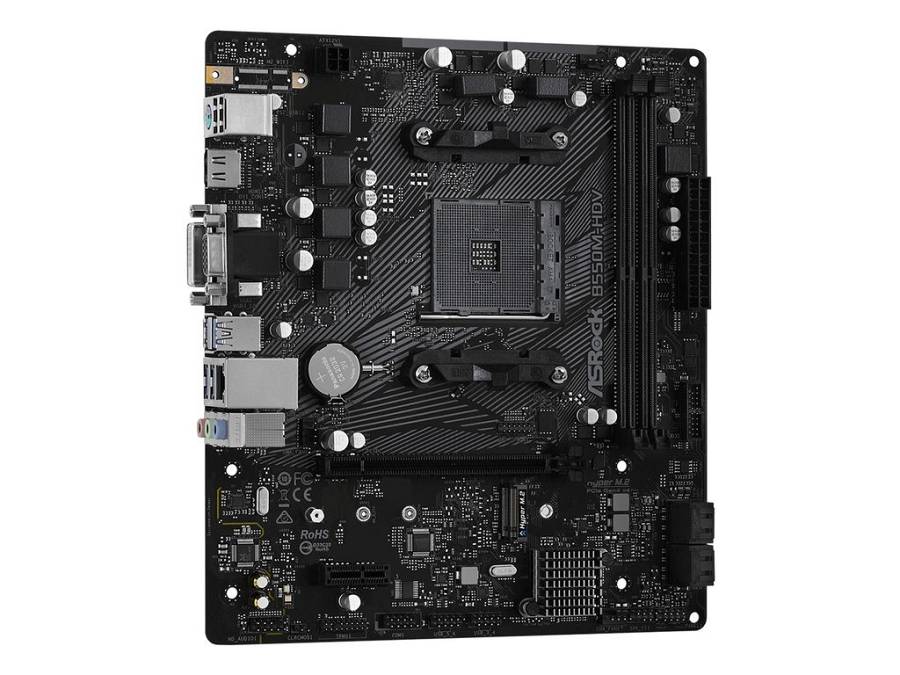 ASRock B550M-HDV                 AM4 mATX DVI/HDMI      DDR4 retail