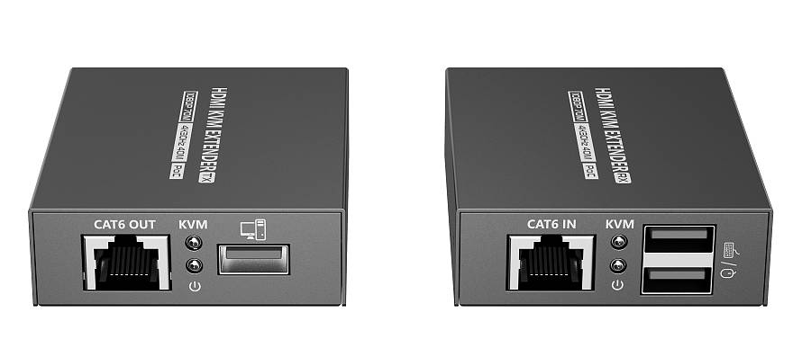Lenkeng KVM HDMI Extender over Ethernet 4K30Hz 70m LKV372KVM-P