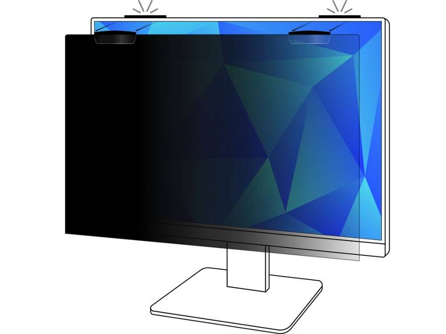 3M Blendschutzfilter für 27Vollbild-Monitor (16:9)PF270W9EM