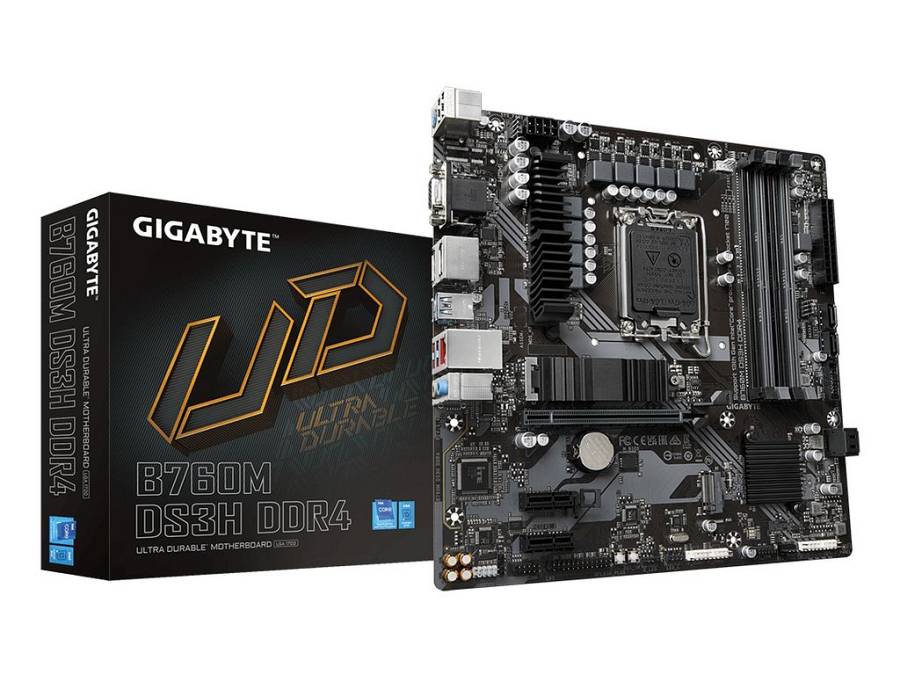 Gigabyte B760M DS3H DDR4             (B760,S1700,mATX,DDR4)