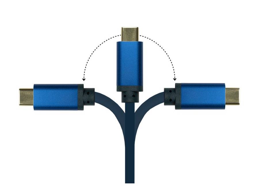 Good Connections Adapterka SmartFLEX USB-C an DP1.2 blau 2m