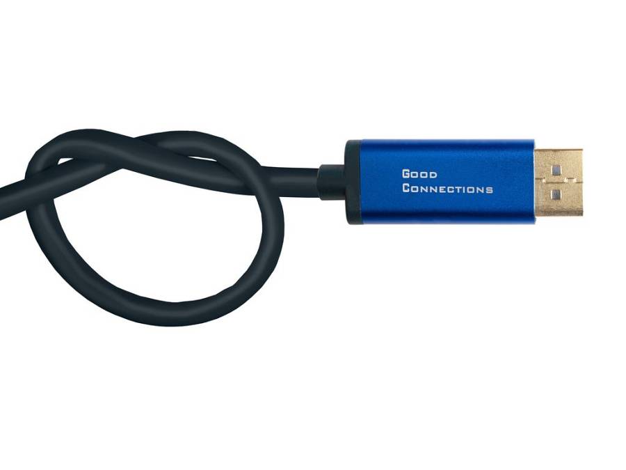 Good Connections Adapterka SmartFLEX USB-C an DP1.2 blau 2m