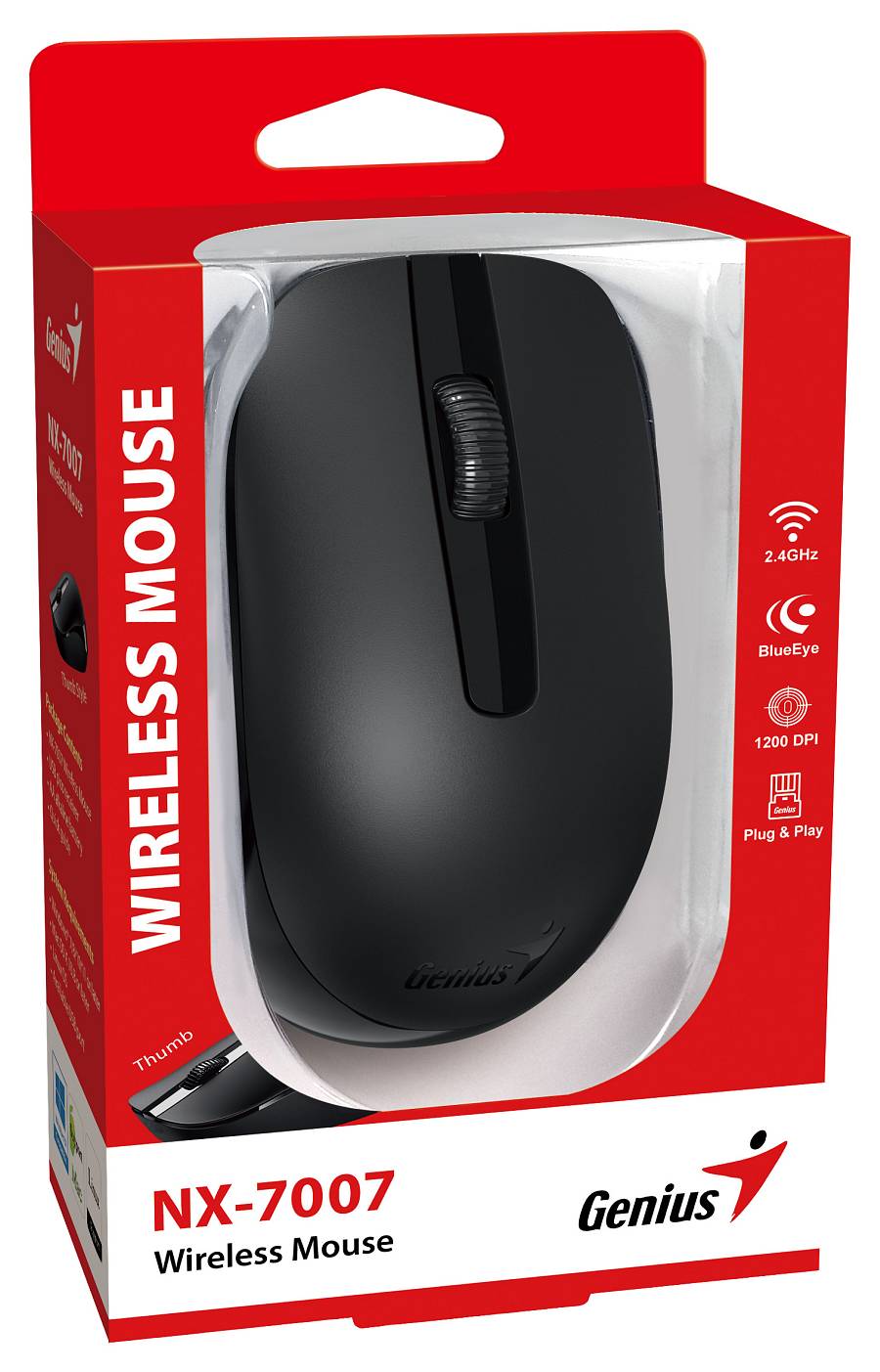 Genius Mouse Wireless NX-7007 Black