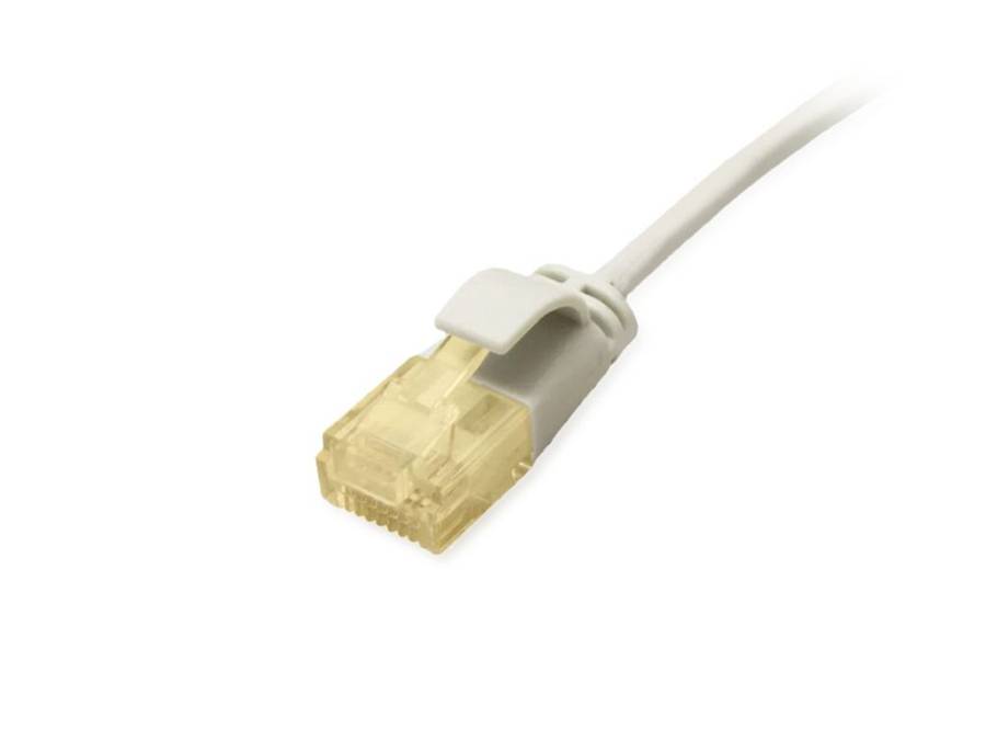 Equip Patchkabel Cat6A SlimFlex U/UTP 0.25m grau LSZH 2xRJ45 Polybeutel