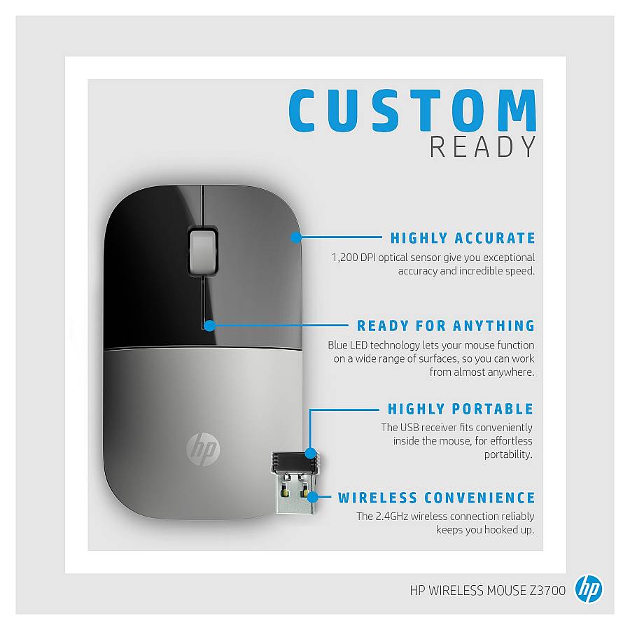 HP USB Optical Z3700