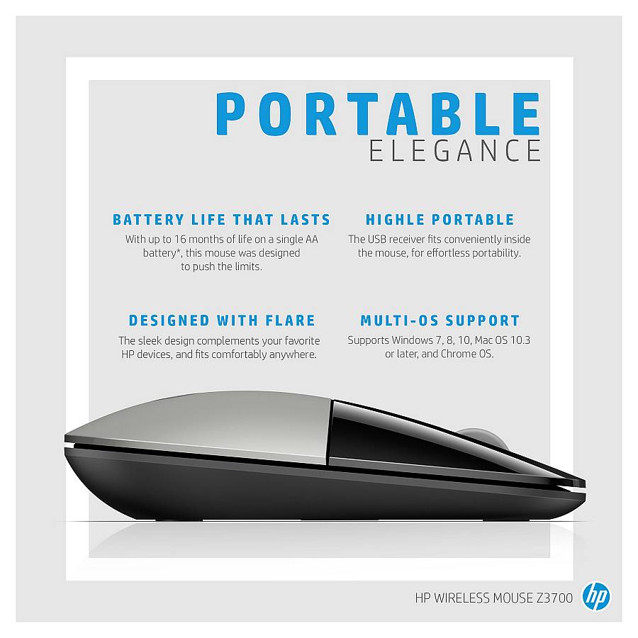 HP USB Optical Z3700