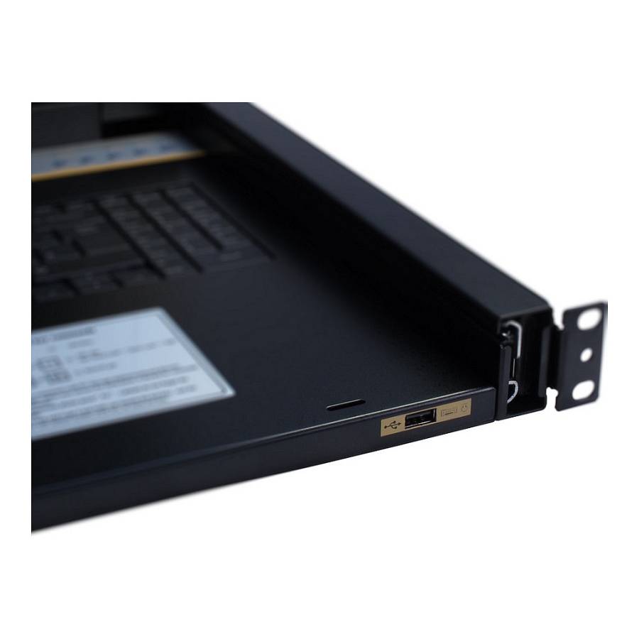 KVM LCD Switch 8-Port 17 (USB - PS/2 VGA) German Inter-Tech