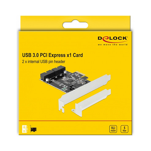 Delock PCI Express card > 2 x USB 3.0 - USB-Adapter - PCIe 2.0