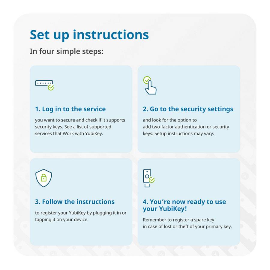 Security Key NFC - U2F und FIDO2