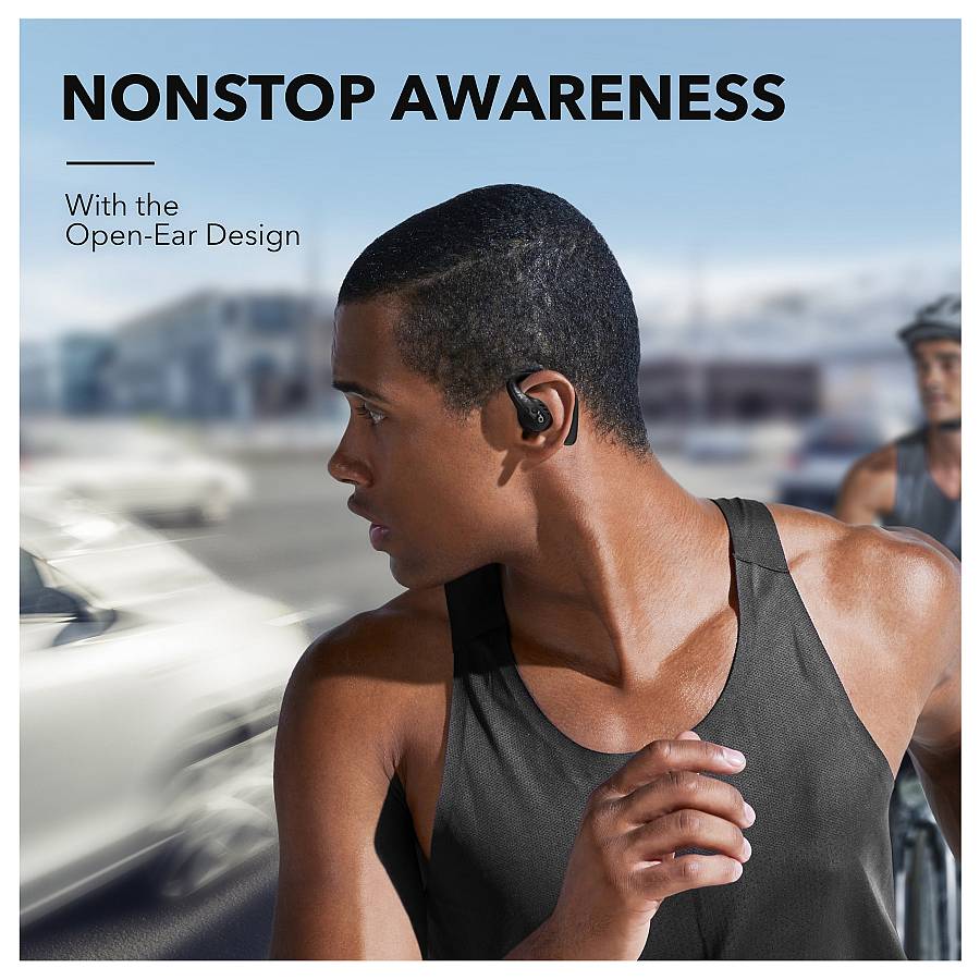 Anker Soundcore AeroFit Pro true wireless Earbuds black