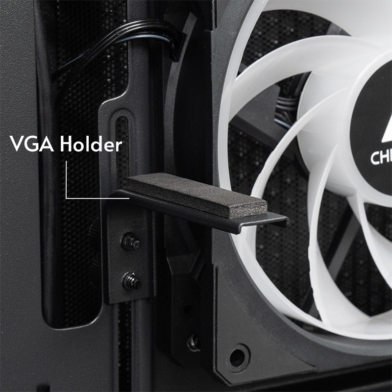 Midi Chieftec VISTA GT-01B-OP