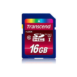 CARD 16GB Transcend SDHC