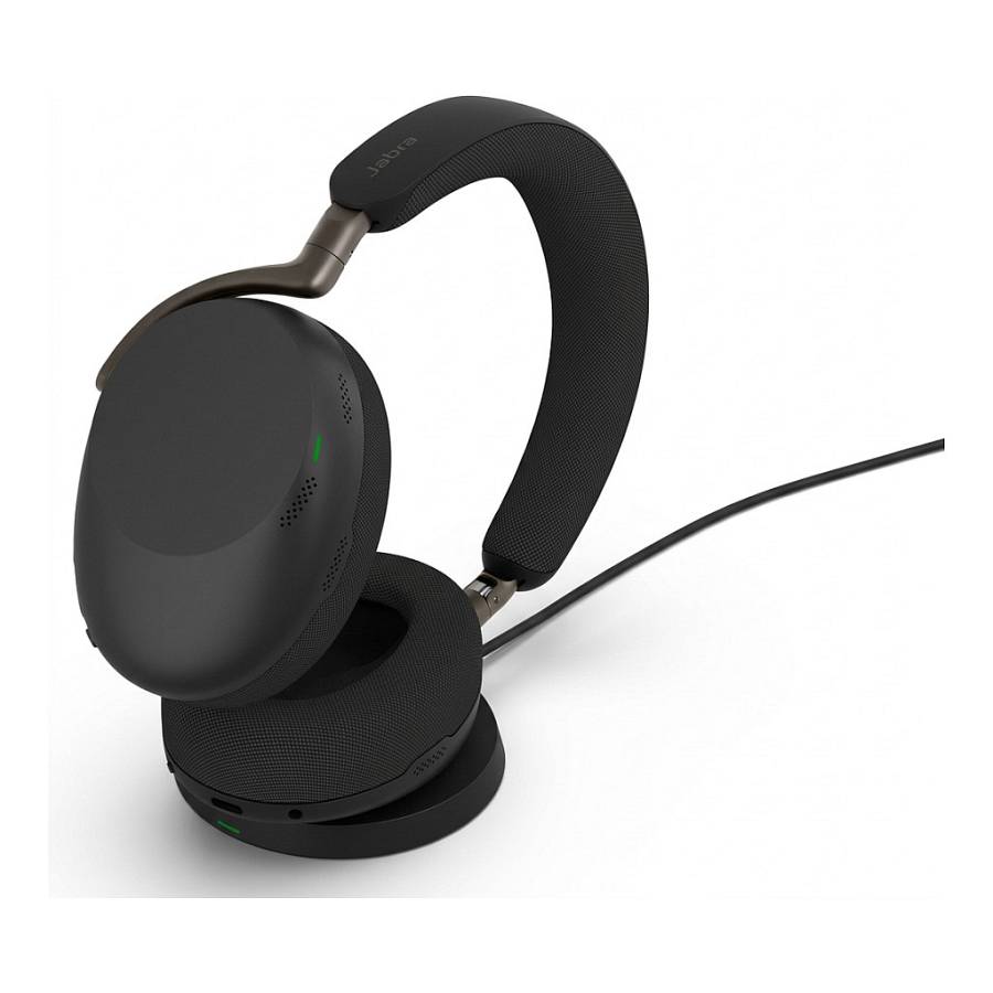 Jabra Evolve3 85 UC + Ladestation + Link 390a schwarz