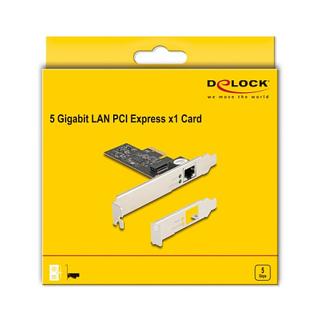 PCI Express x1 Netzwerkkarte 5 Gigabit LAN 1 x RJ45 RTL8126