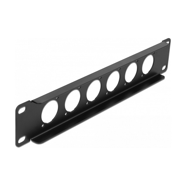 Delock 10? D-Typ Patchpanel 6 Port schwarz