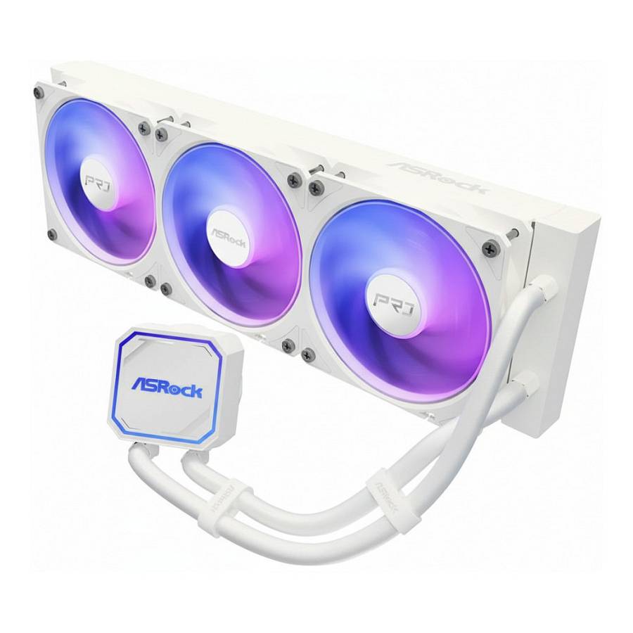 K ASRock Pro White 360 ARGB