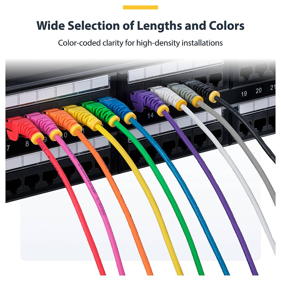 STARTECH.COM 1m CAT6 Cable - Grey Slim CAT6 Patch Cable - Snagless RJ45 Connectors - LSZH - 28 AWG Copper Wire