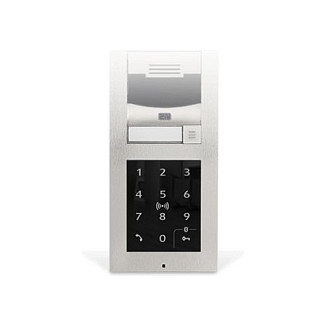 2N IP Verso Touch keypad & Bluetooth & RFID reader 125kHz. secured 13.56MHz. NFC. PICard compatible
