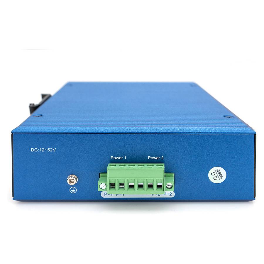DIGITUS 16-Port Gigabit Industrie Switch Unmanaged + 2 SFP Uplink
