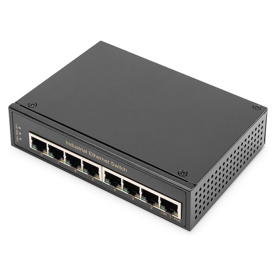 DIGITUS 8-Port Gigabit Industrie Switch Unmanaged