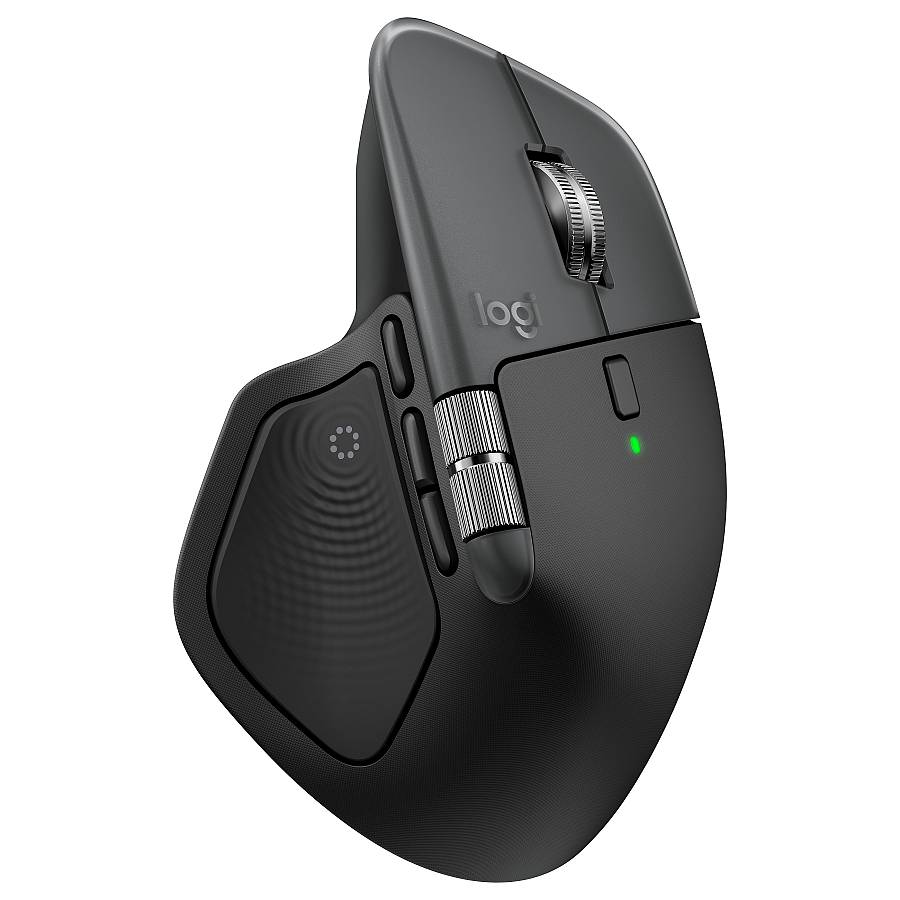 Logitech MX Master 4S für Mac. Space Black. Bluetooth