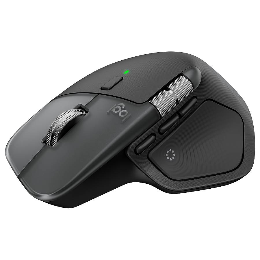 Logitech MX Master 4S für Mac. Space Black. Bluetooth