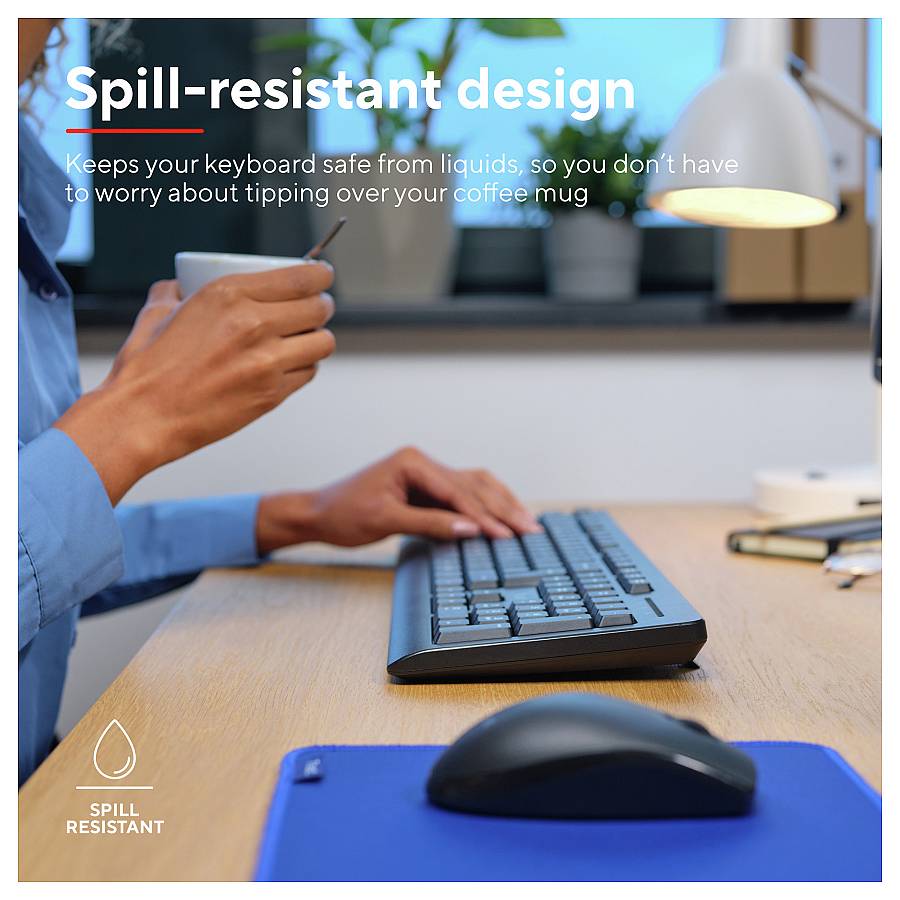 Trust Primo Wireless Desktopset DE