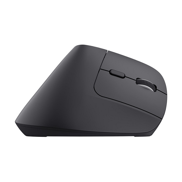 Trust Bayo+ Kabellose Ergonomische Mouse Bluetooth und 2.4G-USB-Mikroempfänger. Auflösung 2.400 dpi
