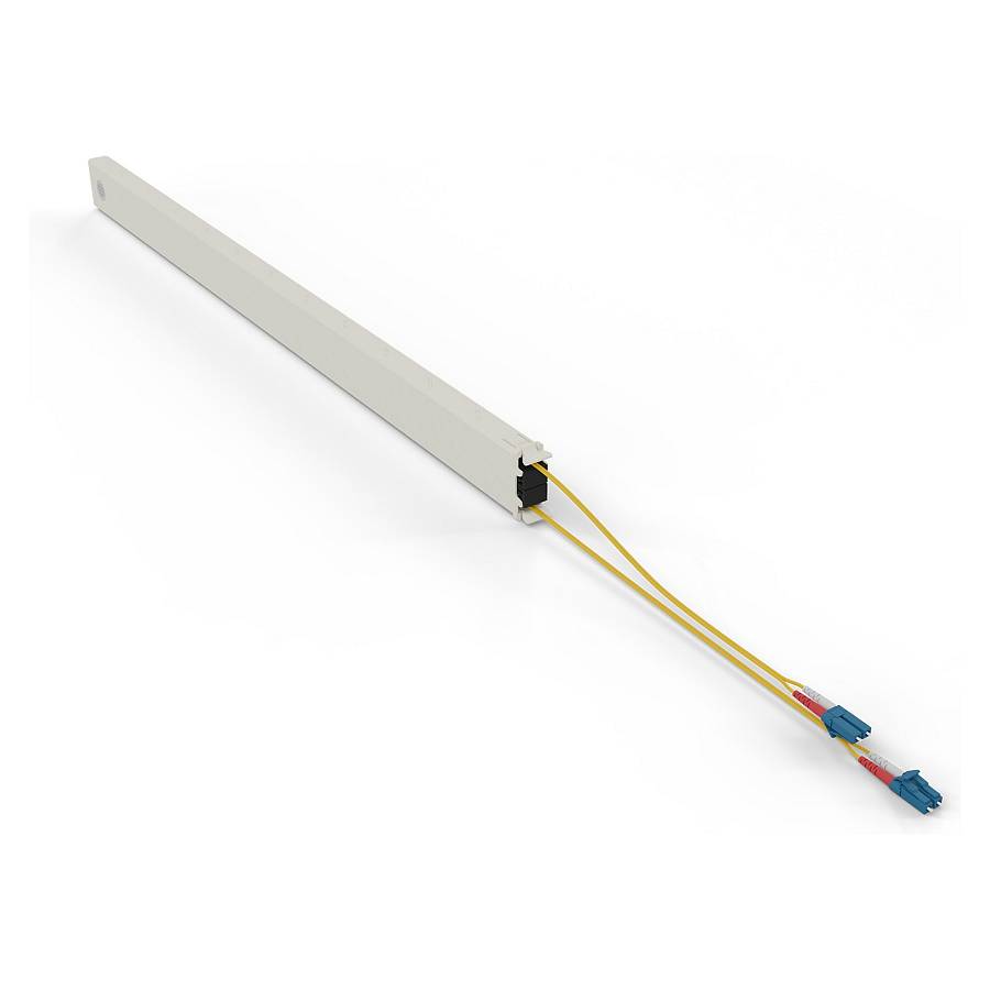 Patchbox patchbox.one Kupferkassette 46RU (2.5 m). LWL OS2. LC-LC. gelb